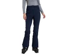 Mountain Warehouse Avalanche Womens High-Waisted Ski Pants - Slim Fit, Stylish Salopettes, Warm Ski Suit, Winter Snow Trousers - Ideal for Snowboarding, Sledges, Skiing Dark Blue Women's Size 10