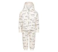 Mountain Warehouse Baby Cosy Popper Set - Lightweight & Soft Bottoms & Hoodie with Elasticated Cuffs & Hem for Boys & Girls - Best for Autumn, Casual Wear & Outdoors White 6-9 Months