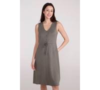 Mountain Warehouse Bahamas Womens Sleeveless Dress -Lightweight Ladies Dress, Breathable, Quick Drying, High Wicking - Best for Travelling, Outdoors, Hiking Khaki 14