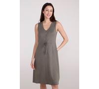 Mountain Warehouse Bahamas Womens Sleeveless Dress -Lightweight Ladies Dress, Breathable, Quick Drying, High Wicking - Best for Travelling, Outdoors, Hiking Khaki 10