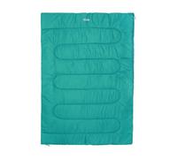 Mountain Warehouse Basecamp 200 Double Sleeping Bag - 2/3 Season Camping Bag, Insulated Mattress