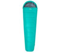 Mountain Warehouse Basecamp 250 Mummy Sleeping Bag 2 Seasons Insulated 5-15°C In Teal Teal One Size
