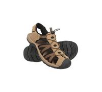 Mountain Warehouse Bay Reef Mens Shandals - Synthetic Upper Shoes, Neoprene Lining Sandals, Lightweight, Cushioned Foam Footwear - For Walking, Beach, Travelling Brown Adult Shoe Size 6