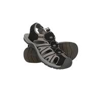 Mountain Warehouse Bay Reef Mens Shandals - Synthetic Upper Shoes, Neoprene Lining Sandals, Lightweight, Cushioned Foam Footwear - Spring Summer, Walking, Travel Black Adult Shoe Size 7