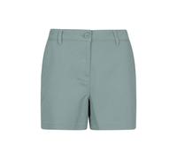 Mountain Warehouse Bayside Womens Shorts - Lightweight Ladies Short Pants with UPF 50+ & Lots of Pockets - Spring Summer, Beach, Walking, Hiking & Outdoors Khaki (Organic) Women's Size 6