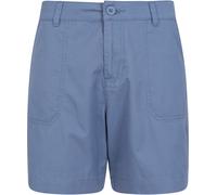 Mountain Warehouse Bayside Womens Shorts - Lightweight Ladies Short Pants with UPF 50+ & Lots of Pockets - Spring Summer, Beach, Walking, Hiking & Outdoors Petrol (Organic) Women's Size 4