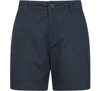 Mountain Warehouse Bayside Womens Shorts - Lightweight Ladies Short Pants with UPF 50+ & Lots of Pockets - Spring Summer, Beach, Walking, Hiking & Outdoors Navy (Organic) Women's Size 18