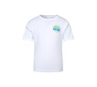 Mountain Warehouse Beach Scene Kids Tee - UV Protection, Lightweight, Boys & Girls - Summer Days by The Shore White Kids Size 7-8 Years