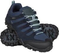 Mountain Warehouse Belfour Womens Waterproof Walking Shoes - Dark Blue - Dark Blue - Size: 9