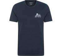 Mountain Warehouse Ben Nevis Mens Graphic Short Sleeved T-Shirt - Navy