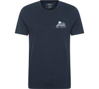 Mountain Warehouse Ben Nevis Mens Graphic Short Sleeved T-Shirt - Navy