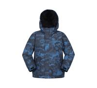 Mountain Warehouse Berg Printed Kids Ski Jacket - Detachable Hood