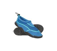 Mountain Warehouse Bermuda Kids Adjustable Aqua Shoes - Neoprene Upper Girls & Boys Water Shoe, Mesh Upper, Lightweight - Spring Summer, Beach, Pool & Holidays Dark Blue Kids Shoe Size 12