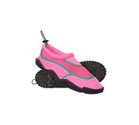 Mountain Warehouse Bermuda Kids Adjustable Aqua Shoes - Neoprene Upper Girls & Boys Water Shoe, Mesh Upper, Lightweight - Spring Summer, Beach, Pool & Holidays Bright Pink Kids Shoe Size 12