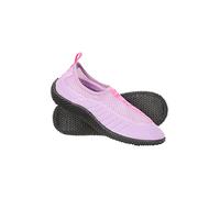 Mountain Warehouse Bermuda Kids Aqua Shoes - Neoprene Swim Shoes, Mesh Panels Wet Shoes, Lightweight Water Shoes, Slip On - Spring Summer, Beach, Water & Diving Lilac Junior Shoe Size 5