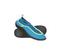 Mountain Warehouse Bermuda Kids Aqua Shoes - Neoprene Swim Shoes, Mesh Panels Wet Shoes, Lightweight Water Shoes, Slip On - Spring Summer, Beach, Water & Diving Dark Blue Junior Shoe Size 1