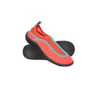 Mountain Warehouse Bermuda Kids Aqua Shoes - Neoprene Swim Shoes, Mesh Panels Wet Shoes, Lightweight Water Shoes, Slip On - Spring Summer, Beach, Water & Diving Bright Blue Kids Shoe Size 13