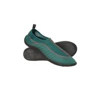 Mountain Warehouse Bermuda Men’s Aqua Shoe - Easy Slip On Water Shoes, Lightweight Wet Shoes, Neoprene, Mesh Panel Swim Shoes - Protection for Underwater Walks Petrol Adult Shoe Size 9