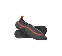 Mountain Warehouse Bermuda Men’s Aqua Shoe - Easy Slip On Water Shoes, Lightweight Wet Shoes, Neoprene, Mesh Panel Swim Shoes - Protection for Underwater Walks Orange Adult Shoe Size 8