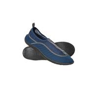 Mountain Warehouse Bermuda Men’s Aqua Shoe - Easy Slip On Water Shoes, Lightweight Wet Shoes, Neoprene, Mesh Panel Swim Shoes - Protection for Underwater Walks Navy Adult Shoe Size 8