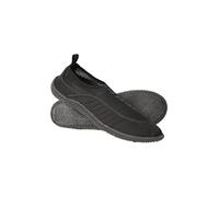 Mountain Warehouse Bermuda Men’s Aqua Shoe - Slip On Water Shoes, Lightweight Wet Shoes, Mesh Panel Swim Shoes - Spring Summer, Underwater Walks Protection Black Adult Shoe Size 7