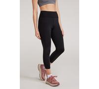 Mountain Warehouse 'Blackout' Womens High Waist Leggings Moisture Wicking Bottoms Black Polyamide - Size 22 UK