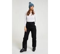Mountain Warehouse Blizzard Womens Ski Trousers -Waterproof Ladies Bottoms, Breathable - Ideal for Winter Sports, Skiing, Snowboarding Black Women's Size 10