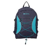 Mountain Warehouse Bolt 18L Water-Resistant Backpack | Compact & Practical Day Rucksack with Bottle Pocket, Padded Airmesh Back & Adjustable Shoulder Straps for Comfort, For School