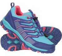 Mountain Warehouse Bolt Kids Active Waterproof Shoes - Blue - Blue - Size: 4