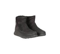 Mountain Warehouse Boston Fleece-Lined Womens Boots - Snow Proof Ladies Shoes with EVA cushioning & Phylon Midsole - Winter Skiing, Winter Sports, Walking Black Adult Shoe Size 7