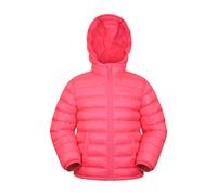 Mountain Warehouse Boys 'Seasons' Kids Padded Jacket Water Resistant Outdoors Winter Rain Coat - Pink - Size 11-12Y