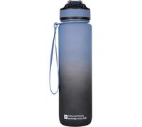 Mountain Warehouse Ombre Bpa Free Push Lid Lightweight Leakproof Sports Water Bottle 1L In Blue Blue One Size