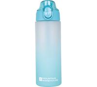 Mountain Warehouse Ombre Push Lid Bottle Bpa Free Leak Proof Gym Water Container In Blue Blue One Size