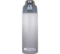 Mountain Warehouse BPA-Free Ombre Push-Lid Water Bottle - 600ml - Grey