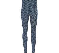 Mountain Warehouse Breathe & Balance High-Waisted Womens Leggings - Dark Blue - Dark Blue - Size: 4