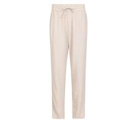 Mountain Warehouse 'breeze' Lightweight Soft Adjustable Waist Casual Linen Blend Trousers In Beige Beige 20