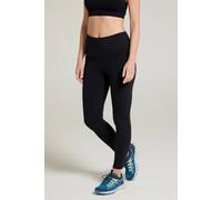 Mountain Warehouse 'breeze' Stretchy Quick Dry Moisture Wicking Full Length Leggings In Black Black 20