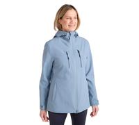 Mountain Warehouse Breeze Womens Waterproof Jacket - Lightweight Coat with Adjustable Hood & Lots Of Pockets - Spring Summer Wet Weather, Outdoors & Walking Pale Green Women's Size 16