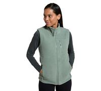 Mountain Warehouse Buxton Womens Borg Gilet - Warm & Cosy, Thermal Sleeveless Jacket with Central Zip & Zipped Pockets - Autumn Winter, Outdoors, Travelling & Hiking Khaki Women's Size 16