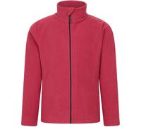 Mountain Warehouse Camber II Kids Full-Zip Fleece - Comfy, Lightweight Sweatshirt, Full-zip, For Boys & Girls - For Spring Summer, Camping, Outdoors & Hiking Burgundy Teen Size 13 Years