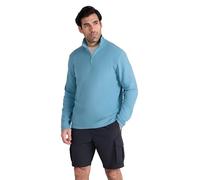 Mountain Warehouse Camber II Mens Half-Zip Fleece Jumper Bright Blue M