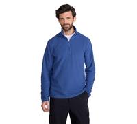 Mountain Warehouse Camber II Mens Half-Zip Fleece - Lightweight & Quick Dry Microfleece - Autumn, Winter, Outdoors Blue XXS