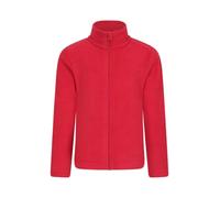 Mountain Warehouse Camber Kids Full-Zip Fleece Jacket Dark Red 2-3y