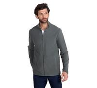 Mountain Warehouse Camber Mens Full-Zip Fleece Jacket - Microfleece & Lightweight Sweatshirt, Gents Tops - Best for Winter Camping, Outdoors, Travelling & Hiking Khaki XS