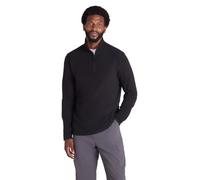 Mountain Warehouse Camber II Mens Half-Zip Fleece Jumper Black XS