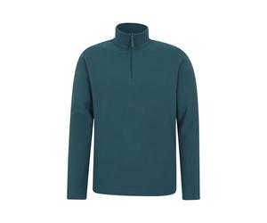Mountain Warehouse Camber Mens Half-Zip Fleece Jumper | Lightweight, Breathable Anti-Pill Mens Top with Microfleece for Warmth & Comfort, Ideal for Layering & Everyday Casual Wear
