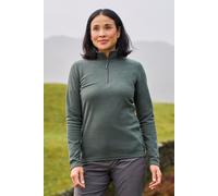 Mountain Warehouse Camber Women's Half Zip Pullover Ladies Antipill Fleece Top