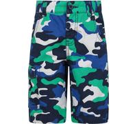 Mountain Warehouse Cargo Kids Shorts - 100% Cotton Trousers, Adjustable Waistband, Soft Childrens Shorts, Pockets, Easy Care Pants - for Camping, Travelling Bright Blue Teen Size 13 Years