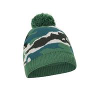Mountain Warehouse Camo Fleece Kids Beanie - Warm Hat Cap - Best for Winter, Travelling, Walking