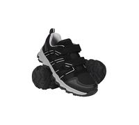 Mountain Warehouse Cannonball Kids Adaptive Walking Shoes - Black - Black - Size: 3